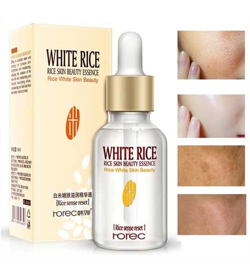 ROREC White Rice Face Serum Whitening Essence 15ml